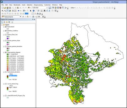 pasture degrees map