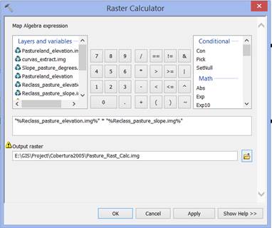 raster calculator
